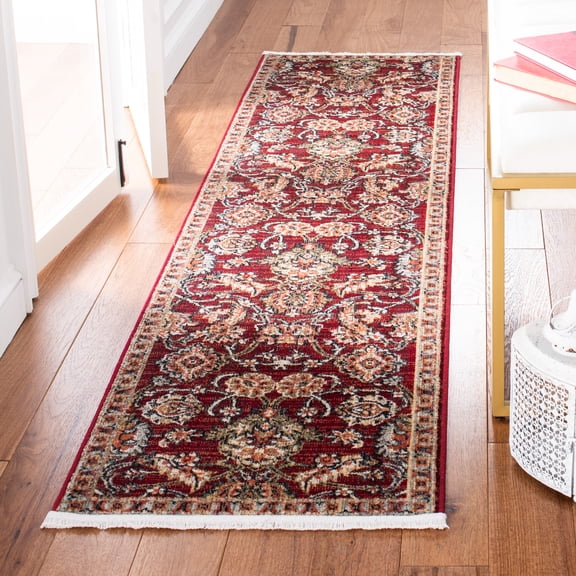 Safavieh Herat Lynette Oriental Runner Rug, Rust/Ivory, 2' x 8'