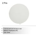 thumbnail image 3 of Plastic Mesh Canvas Sheet 18cm/ 7" White Round Blank Canvas for Embroidery Needlepoint, Knit Crochet Mesh, Pack of 2, 3 of 5