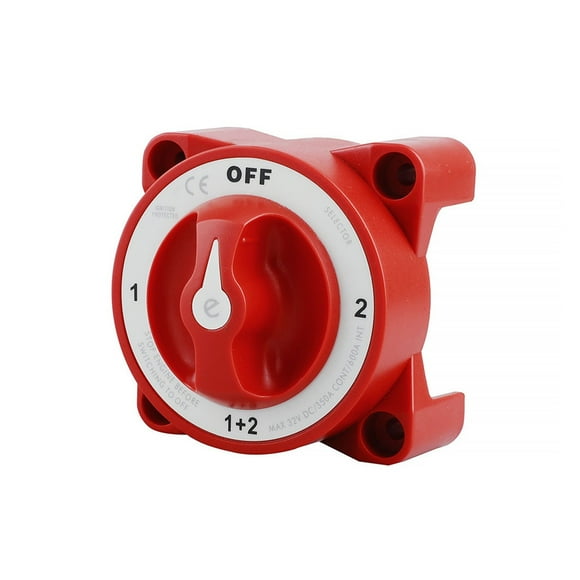 4 Position 32V 350 Amp dual battery isolator Waterproof Ignition Protected Marine Boat Dual Selector Battery Switch 9001e IP67 ,Wide Use