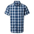 thumbnail image 1 of Craghoppers - Camisa Vernon Cuadro de Manga Corta para Hombre (Azul Poseidón), 1 of 2