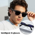 thumbnail image 2 of Smart Bluetooth Glasses with Camera, Photo and Video Recording Eyewear, Rechargeable Wireless Audio Glasses with Metal Frame, 2 of 8