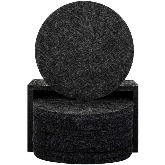 Round Felt Coaster Dining Table Protector Pad Heat Resistant Cup Mat Coffee Tea Hot Drink Mug Placemat Kitchen Accessories