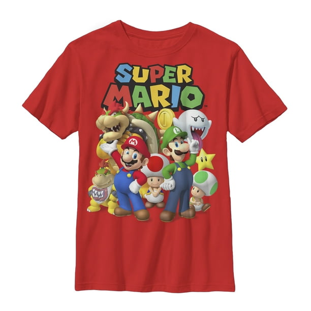 asda mario tshirt