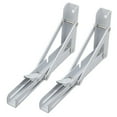 thumbnail image 1 of Labymos Triangles Folding Angle Bracket Bearing Shelf Bracket Home Table Benchs Wall Mounted Support, 1 of 5
