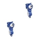 thumbnail image 2 of Greeniant Soporte de luz Instalación práctica Montaje de lámpara multipropósito Pieza reemplazada Soporte de liberación rápida Suministros Azul blanco 2piezas, 2 of 6