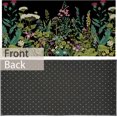 thumbnail image 5 of Weeds Entrance Door Mat,Herbs and Wild Flowers Spring Decor Welcome Doormat,Non-Slip Carpet Rugs Floor Mat Decorative for Home/Bathroom/Kitchen/Indoor 17"x30", 5 of 6