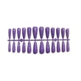 thumbnail image 1 of Soidarity Presione el diseño de uñas postizas Parche de manicura artificial Decoraciones terminadas Pulido Profesional Chica Herramientas de belleza para Arte de uñas Púrpura claro Soidarity CE012360-08B, 1 of 6