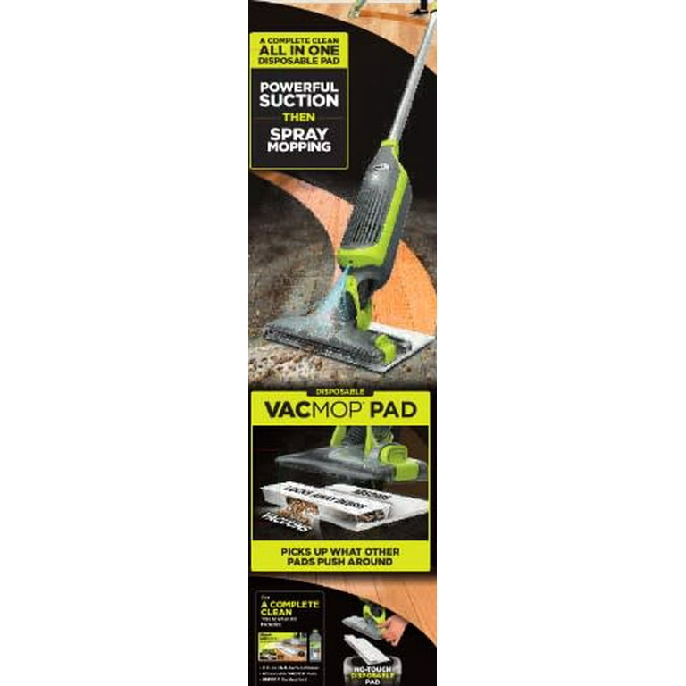 Shark VACMOP Cordless Hard Floor Vacuum Mop with Disposable VACMOP Pad  (VM200C) 