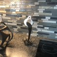 thumbnail image 4 of Floating Coffee Cup Mug Sculpture Kitchen Decor Pouring Spilling Decoration, 4 of 5