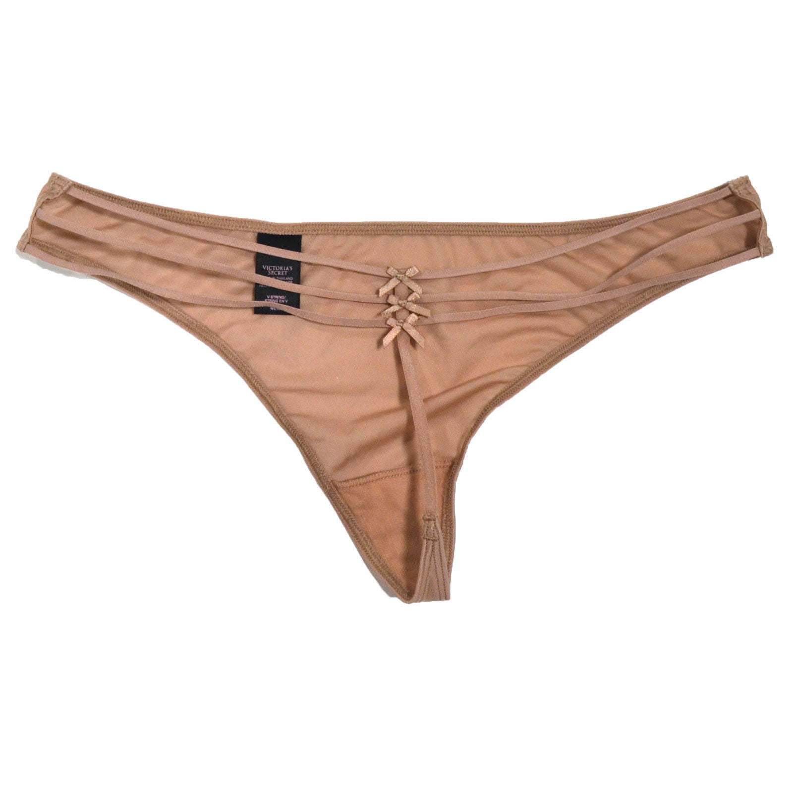VICTORIAS SECRET VERY Sexy Love By Victoria Logo Hardware V-String Thong  Panty $17.75 - PicClick