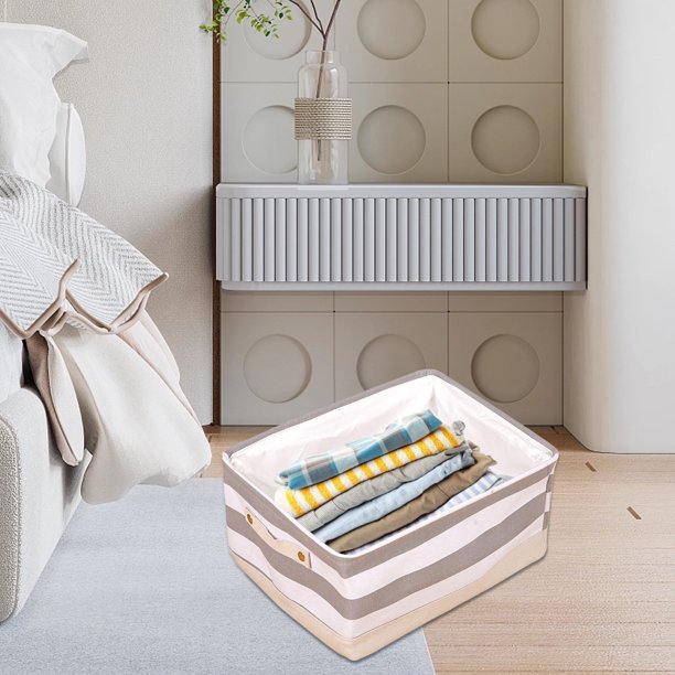 Cesta de almacenamiento de ropa sucia con doble asa y cesta para ropa sucia para el hogar, cesta para ropa sucia, cesta plegable para guardar artículos diversos, bolsa de almacenamiento plegable a