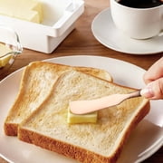 FXMLRLK 1 Pack Stainless Hammered Butter Spreader, Multi Purpose Butter Spreader Knives, Kitchen Frosting Knives for Soft Cheese Butter Cream Icing, Sandwich Spreader Knife(Gold)