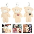 thumbnail image 2 of 12 llaveros de peluche con forma de oso de peluche, colgantes para bolsas y mochilas., 2 of 5