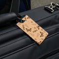 thumbnail image 2 of Butterflies and Dragonflies Flower Insect Pattern Luggage ID Tags Suitcase Carry-On Cards - Set of 2, 2 of 3