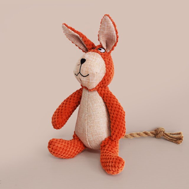 Juguete de peluche para mascotas, dinosaurio, perro, muñeco con sonido, pato, ganso salvaje, hipopótamo, elefante, gallo, mula, burro, mono