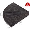 thumbnail image 2 of Sundale Outdoor 30 lbs Fan Shaped Umbrella Base Weight, 2 of 9