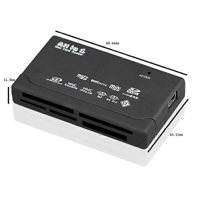 Card Reader USB2.0 Memory Card Reader Fast Data mission All in One Card Reader Support TF CF SD