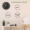 thumbnail image 5 of Luminous Wall Cloc,12 Inch Silent Non-Ticking Battery Operated Clock, Lighted Wall Clock Decoration, 5 of 5