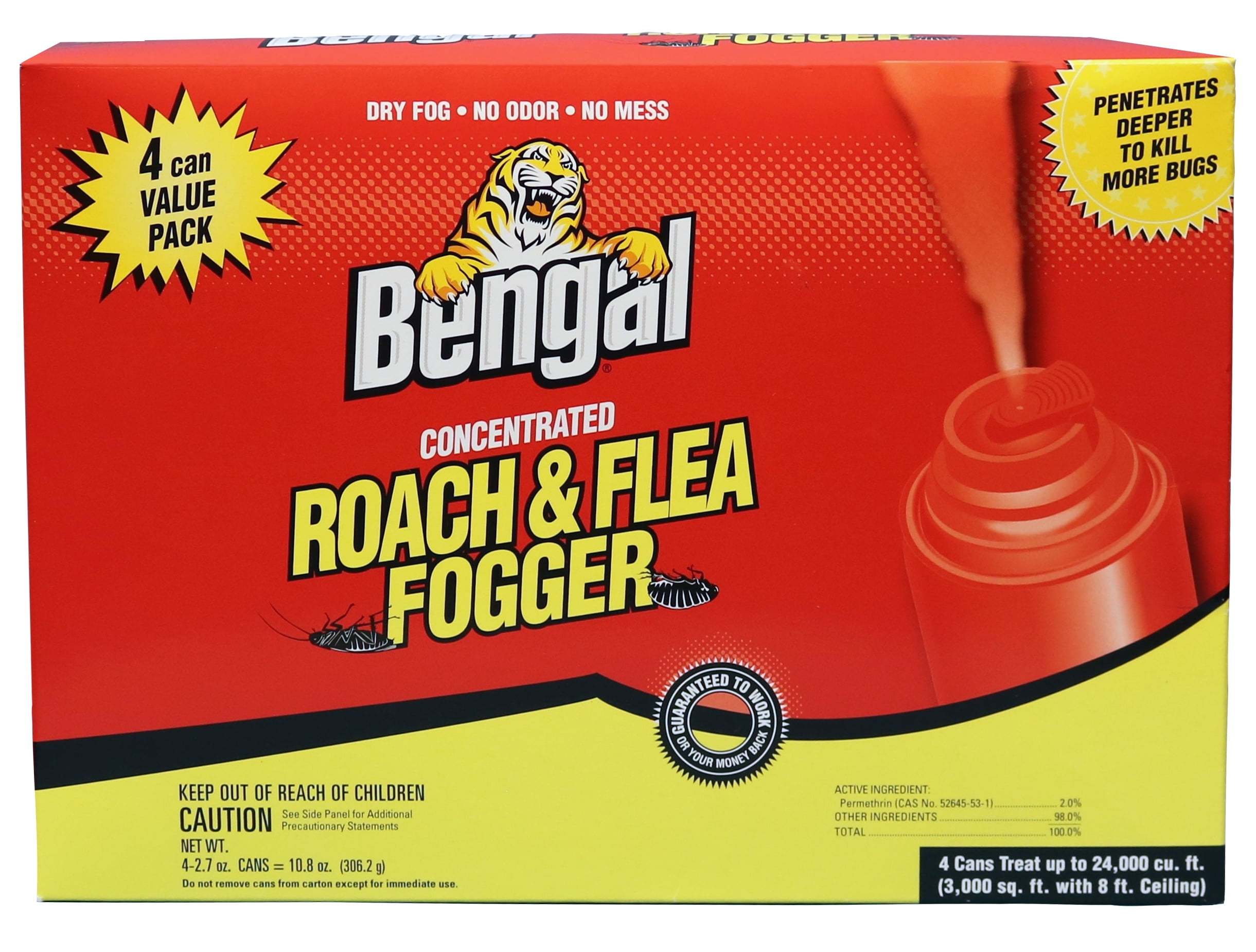 Roach And Flea Indoor Insect Fogger 