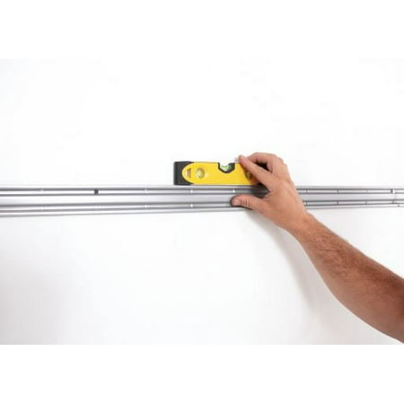 Rubbermaid Garage FastTrack Rail 48 in. Hang Rail, Black