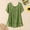Green, variant on Womens T Shirts, Relaxed Blend Tee Casual with Double Layer Round Neck and Soft Lightweight Hot Pink S