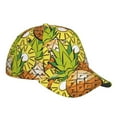 thumbnail image 3 of Fotbe Tropical Summer Fruit Baseball Cap, Tropical Summer Fruit Print Dad Hat,Outdoor Hat,Adjustable Sports Cap, Perfect For Activities, 3 of 9