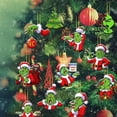 thumbnail image 3 of How the Grinch Stole Christmas THE 2024 Gr1nch Christmas OrnamentsChristmas Tree OrnamentsDecorative Hanging Christmas CarvingsHome Parties Xmas Gifts Decor, 3 of 6