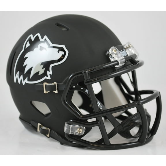 Northern Illinois Huskies Matte Black Riddell NCAA Speed Mini Helmet