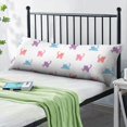 thumbnail image 2 of Long Body Pillow Cover – Soft & Breathable, Hidden Zipper, 20"x54", Cute Cat & Paw Print – Perfect Gift for Cat Lovers, Side Sleepers, Pregnancy Support, Pet-Themed Decor, 2 of 7