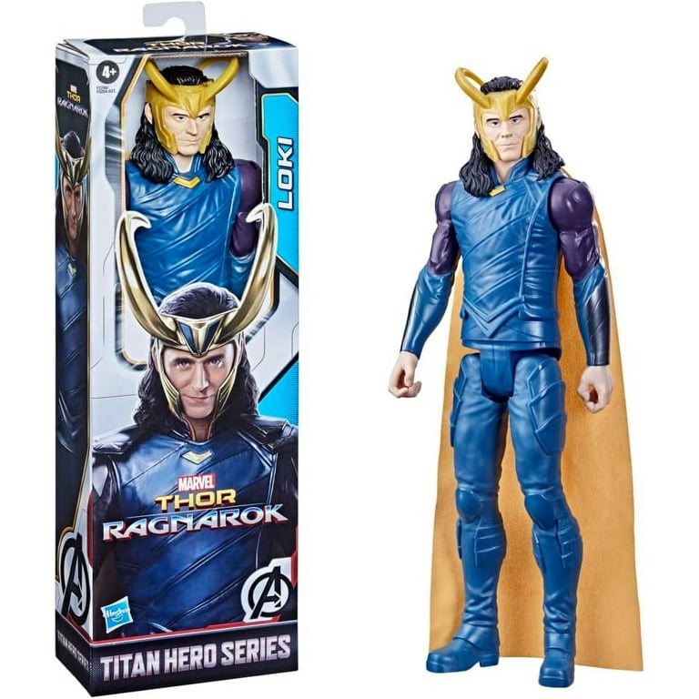 Marvel Titan Hero Series Thor Ragnarok Loki Kids Toy Action