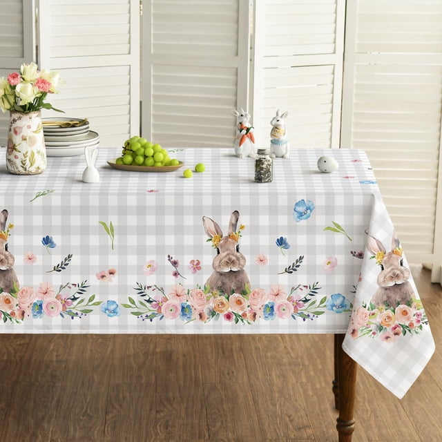 Mantel Horaldaily Easter, 152 x 213 cm, rectangular, poliéster