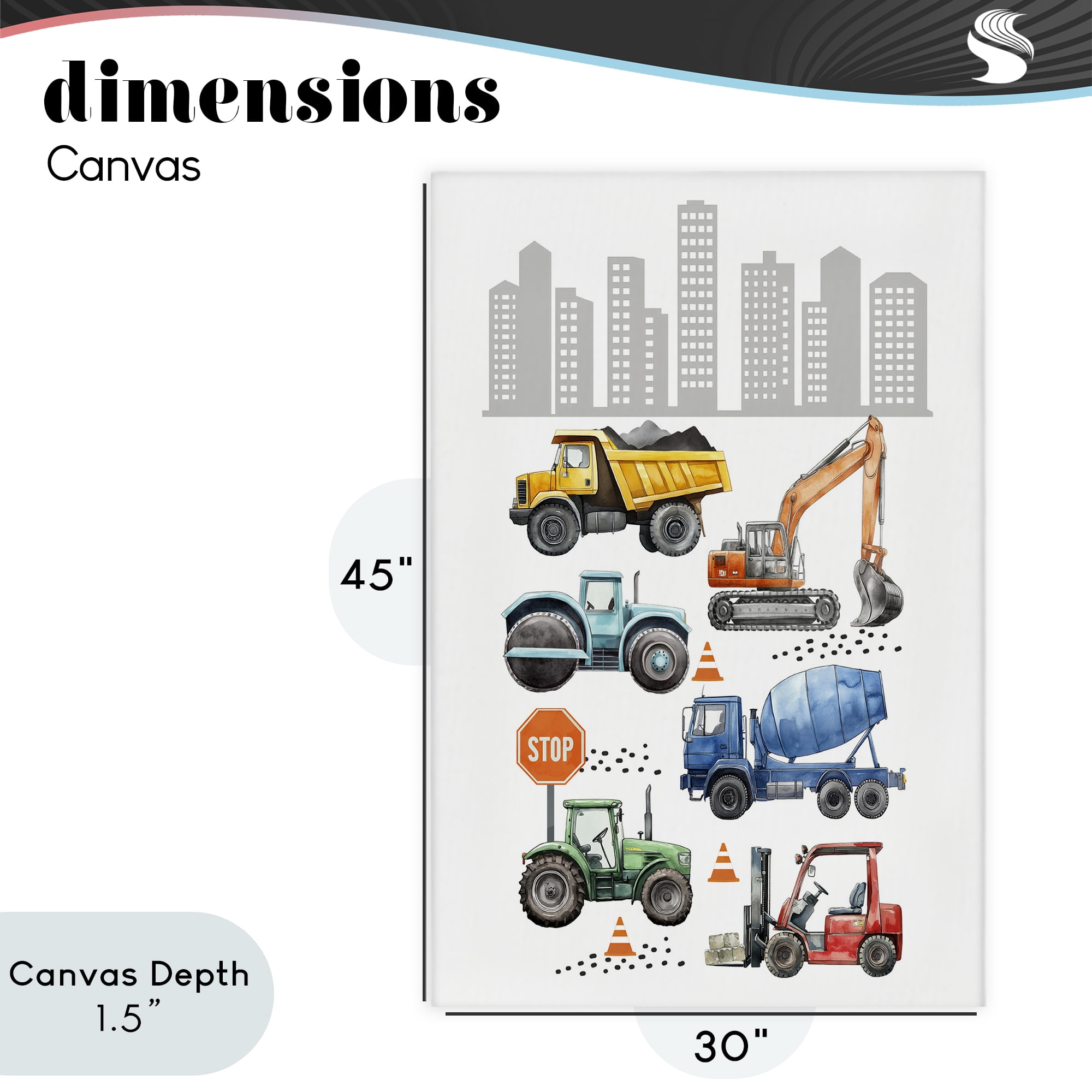 Stupell Industries City Keeps Moving Canvas Wall Art, design by Christine Simpson Art