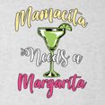 thumbnail image 5 of Wild Bobby, Mamacita Needs a Margarita Mother's Day Tri-Blend Racerback Tank Top, Heather White, Large, 5 of 6