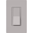 thumbnail image 2 of Interruptor de encendido/apagado Lutron Claro, 15 amperios, 3 vías, gris CA-3PS-GR, 2 of 5