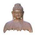 thumbnail image 2 of Buda de la estatua del jardín del jardín de la estatua del escritorio escultura decorativa Figura de Buddha para el balcón del estante Patio porche, 2 of 8