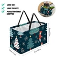 thumbnail image 2 of Christmas Tree Large Foldable Laundry Basket Storage Box Shopping Bag Oxford Cloth Organizer, 2 of 7