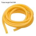 thumbnail image 2 of Uxcell Natural Latex Rubber Tubing 1/2"(12mm) ID 11/16"(17mm) OD 16ft Highly Elastic for Sports Exercise Fitness, 2 of 4