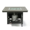 thumbnail image 5 of 25"(H)x 42" (W) Square Poly Fire Pit Top and Base Only, Gray(Discontinued), 5 of 6