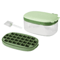 thumbnail image 1 of Ice Cube Trays, Easy Press Ice Tray，Ice Trays for Freeze With Lid and Bin, 1 of 5