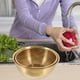 thumbnail image 3 of WORGEOUS 2 uds colador de acero inoxidable cesta colador cesta para lavar verduras cesta lavabo de Metal, 3 of 8