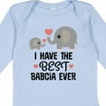 thumbnail image 4 of Inktastic Grandchild Best Babcia Ever Boys or Girls Long Sleeve Baby Bodysuit, 4 of 5