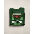thumbnail image 3 of Coffee And Christmas Cheer Sweatshirt Women -Smartprints Designs, Female x-Large, 3 of 4