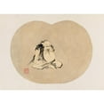 thumbnail image 2 of Anonymous 18x14 Black Ornate Wood Framed Double Matted Museum Art Print Titled - Bonsai Kabenzu, Pl.29 (1868-1912), 2 of 5