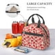 thumbnail image 5 of Disketp Cute Strawberry Lonchera Térmica para Mujer y Hombre, Bolsa de Almuerzo Reutilizable e Impermeable para Trabajo, Viajes y Picnic, 5 of 7