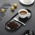 thumbnail image 4 of 1pcs Assiette Ovale de Rangement en Acier Inoxydable - Assiette Ovale Or Grande Taille 23*9.5, 4 of 4