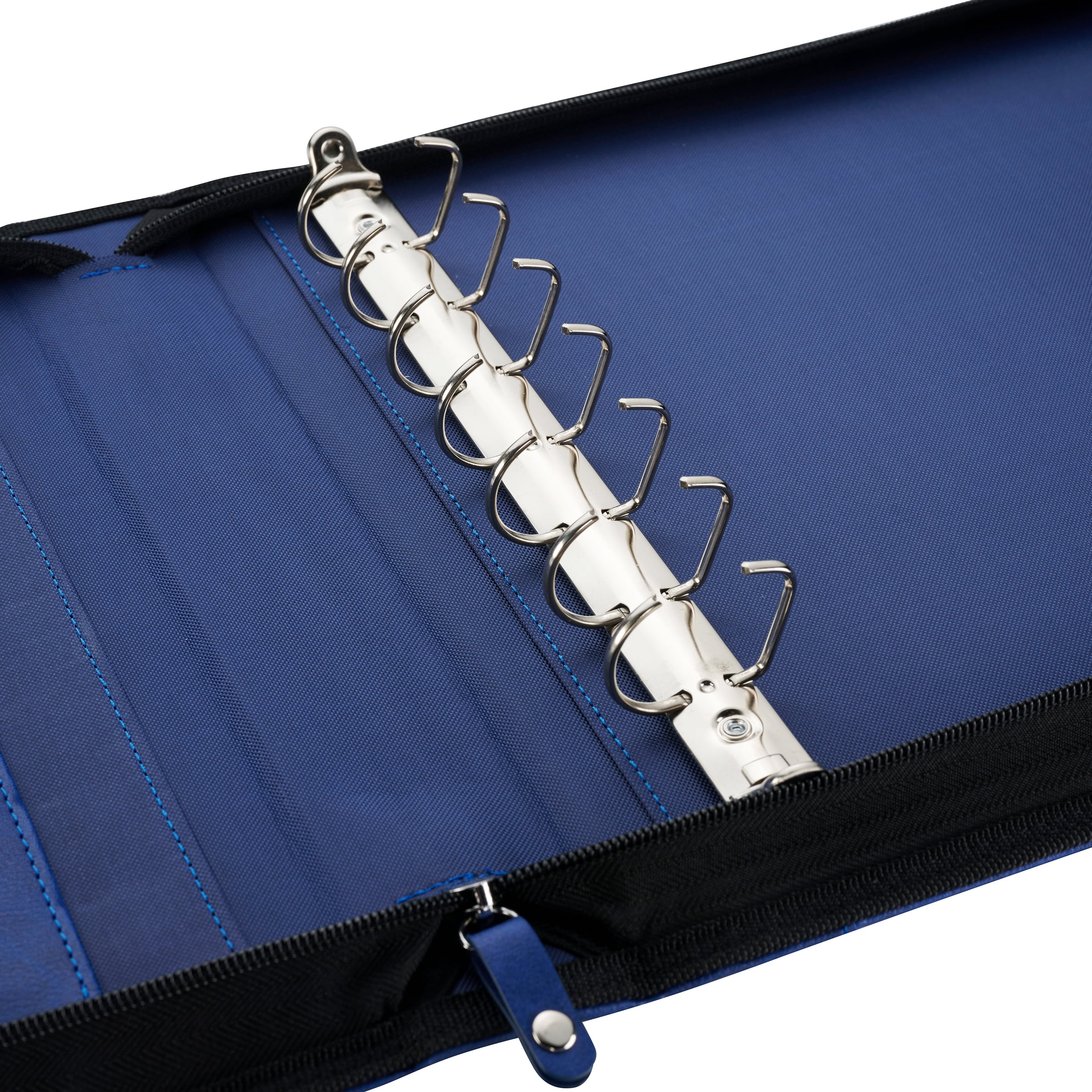 Inkline 7-Ring Check Binder 500 Check Capacity Portfolio Organizer, 9" x 13" Navy