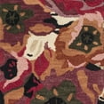 thumbnail image 4 of SAFAVIEH Martha Stewart Poppy Floral Wool Runner Rug, Red, 2'3" x 8', 4 of 4