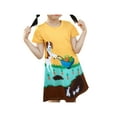 thumbnail image 1 of Robe T-shirt Fille Automne Carotte Récolte Champ Rabbit Chien Manches Courtes 4 Ans, 1 of 1