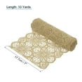 thumbnail image 2 of Unique Bargains Lace Ribbon 10 Yards 7 Inch Lace Flower Trim for Craft Headbands Wedding Beige, 2 of 5