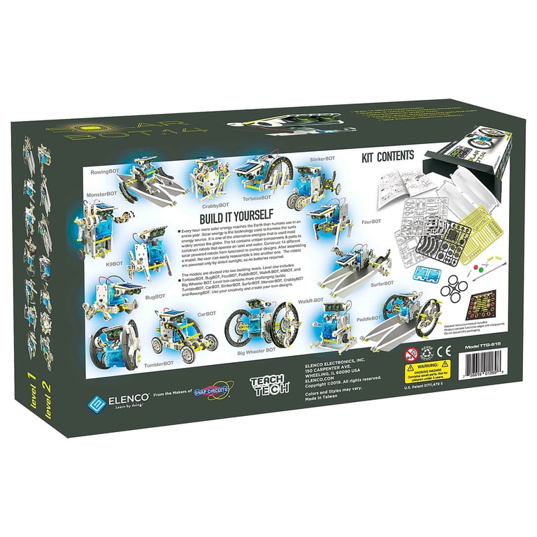 Teach Tech Solar Bot.14 Transforming Robot Kit photo 2